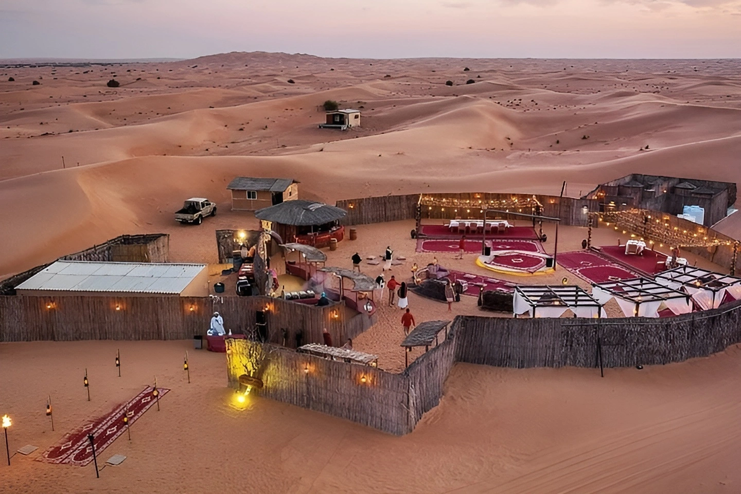 Dubai Skyline with Burj Khalifa